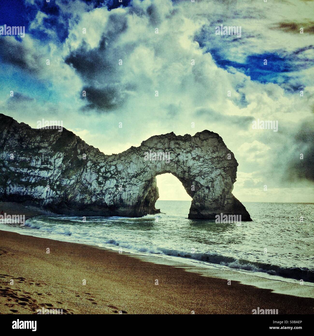 Durdle Door, Dorset Stockfoto