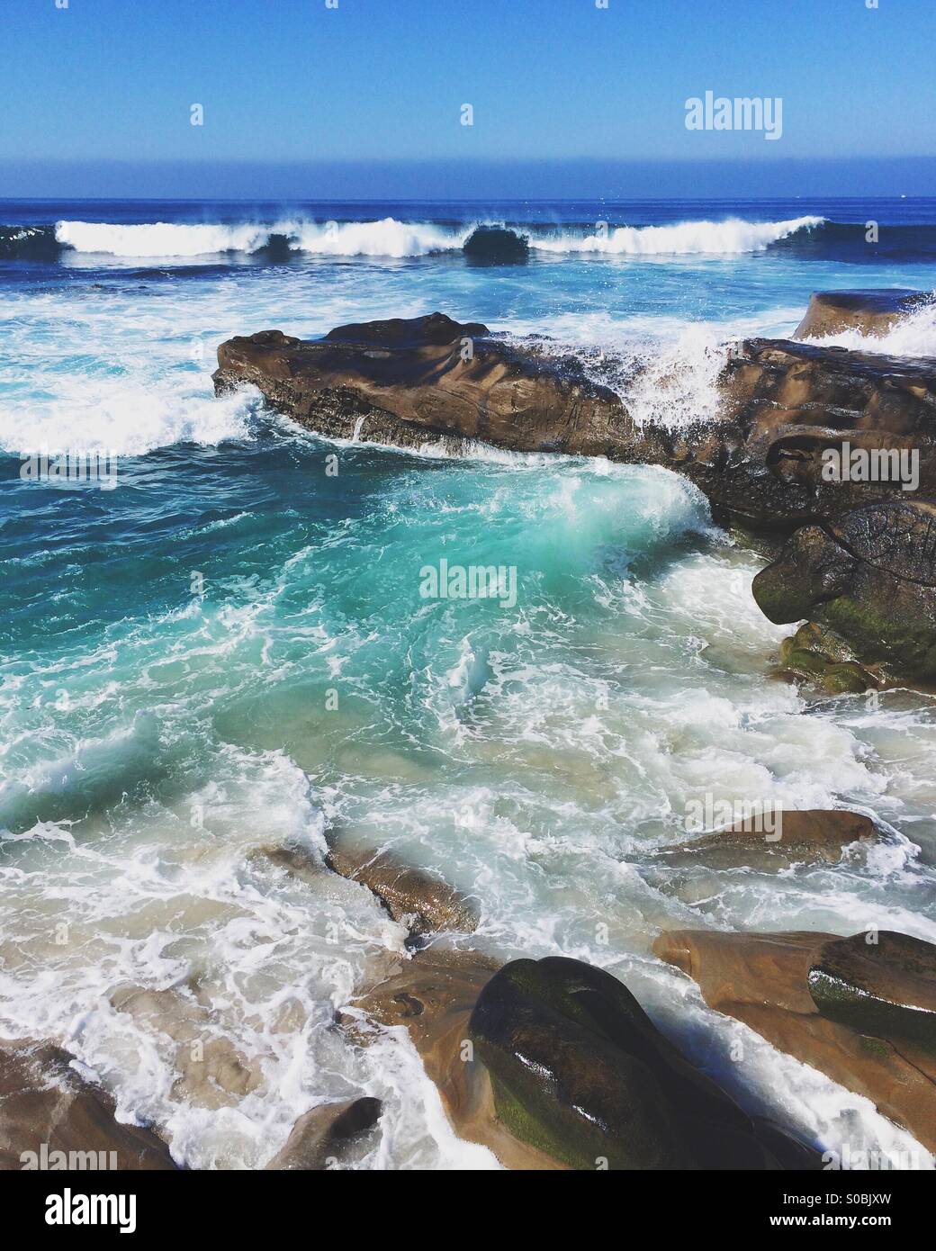 Windansea Strand In San Diego Stockfotografie Alamy