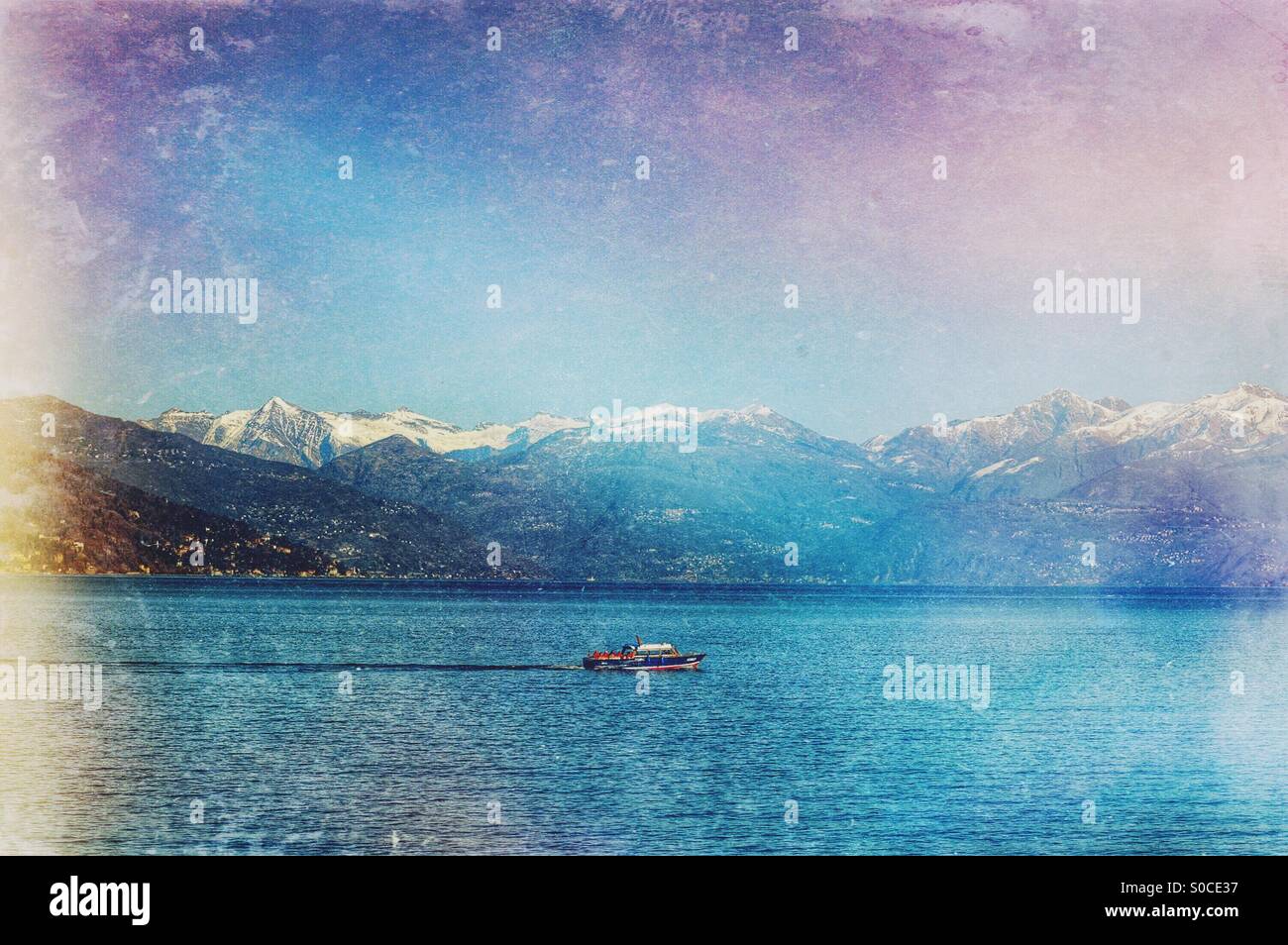 Italienurlaub - Smartphone-aufgenommenes Stockfoto