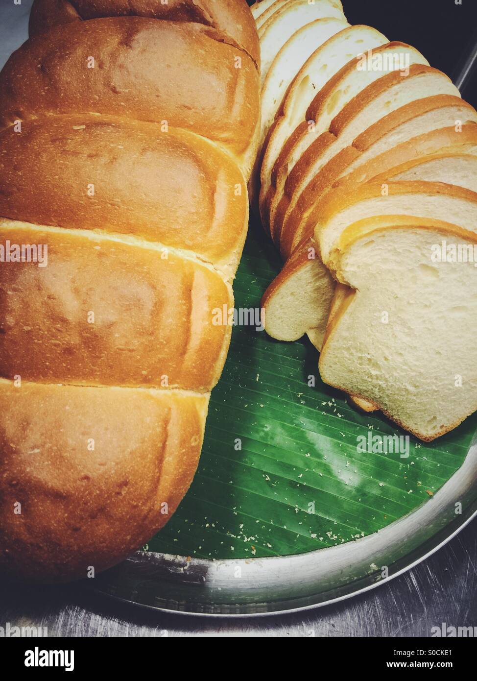 Brot Brote. - Smartphone-aufgenommenes Stockfoto