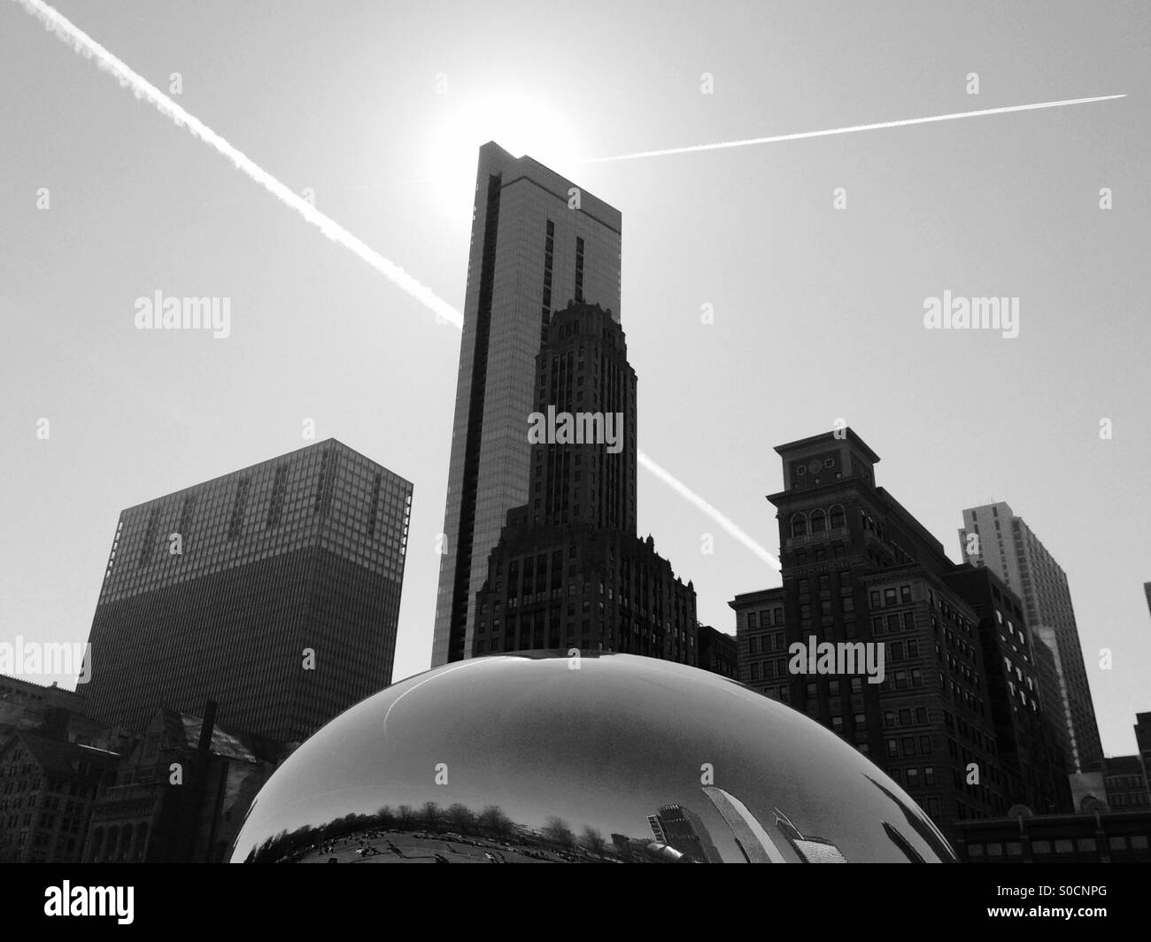 Chicago-Charme Stockfoto
