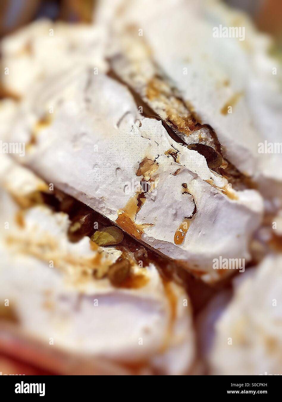Baiser-Schalen - Smartphone-aufgenommenes Stockfoto