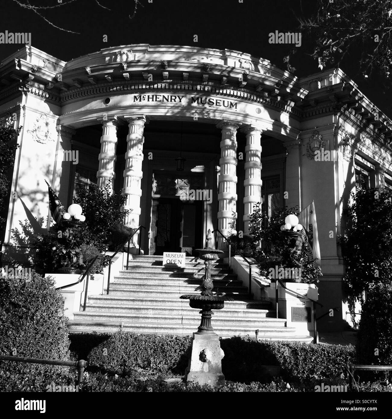 McHenry Museum. Modesto, Kalifornien, USA Stockfoto