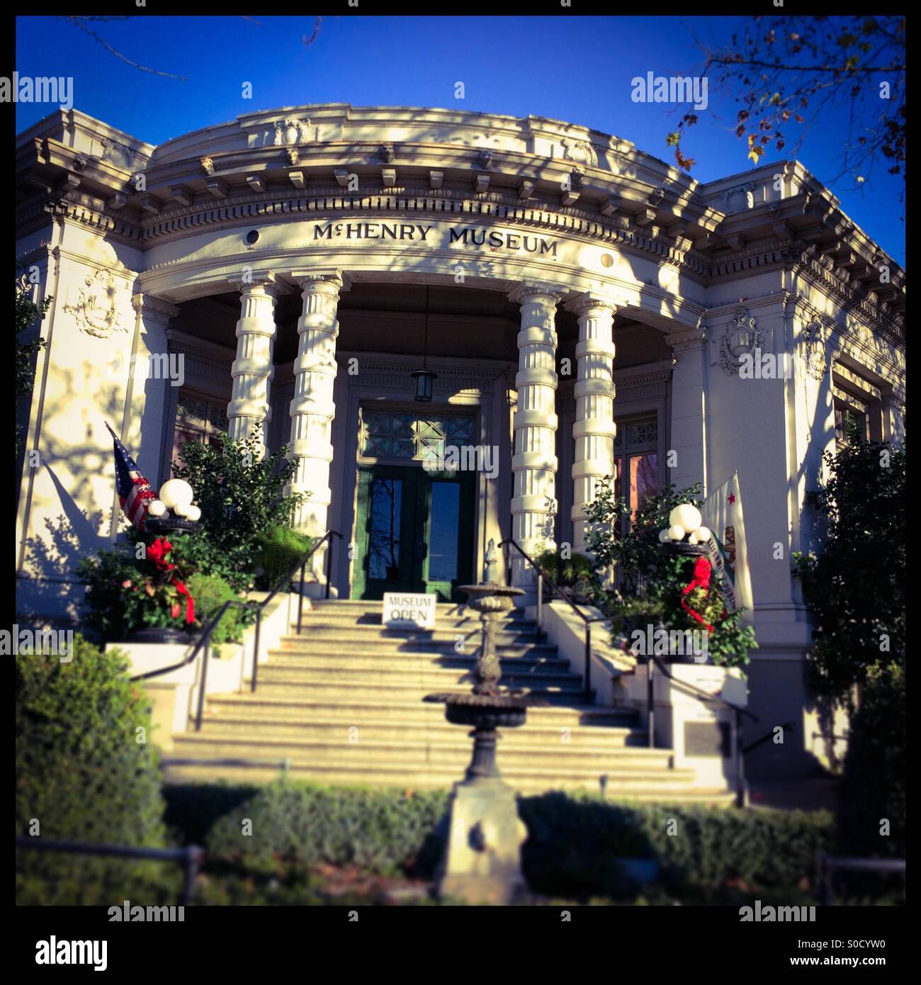 McHenry Museum. Modesto, Kalifornien, USA Stockfoto