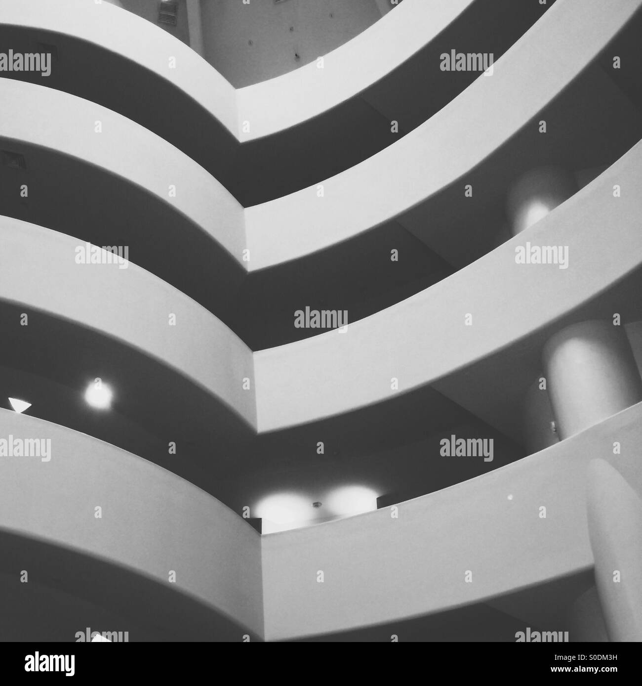Guggenheimmuseum NYC Stockfoto