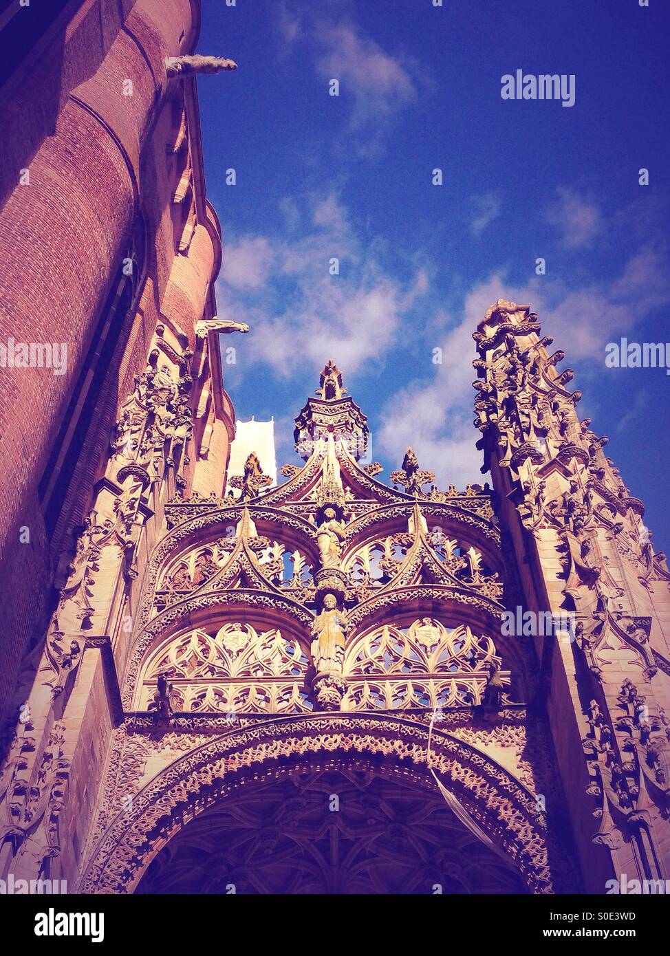 Kathedrale St. Cecile Albi Stockfoto