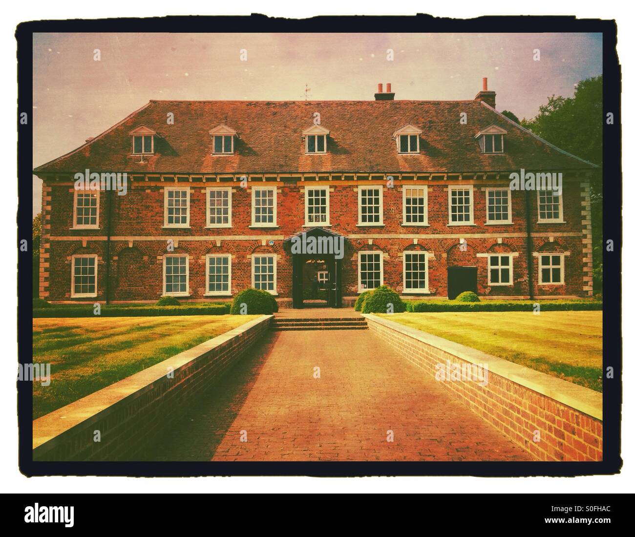 Halle Platz Stockfoto