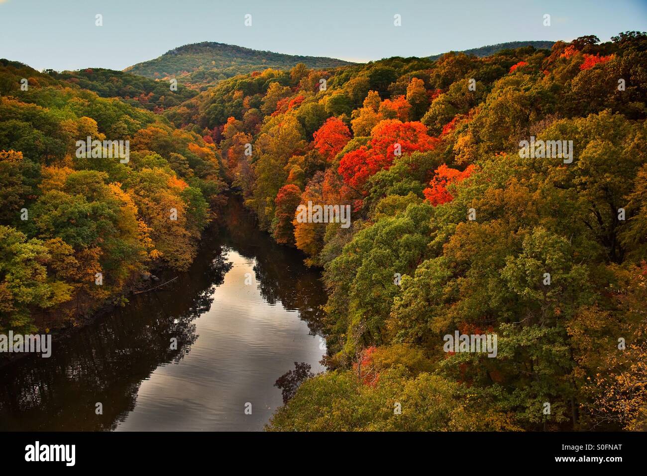 Fall River Stockfoto