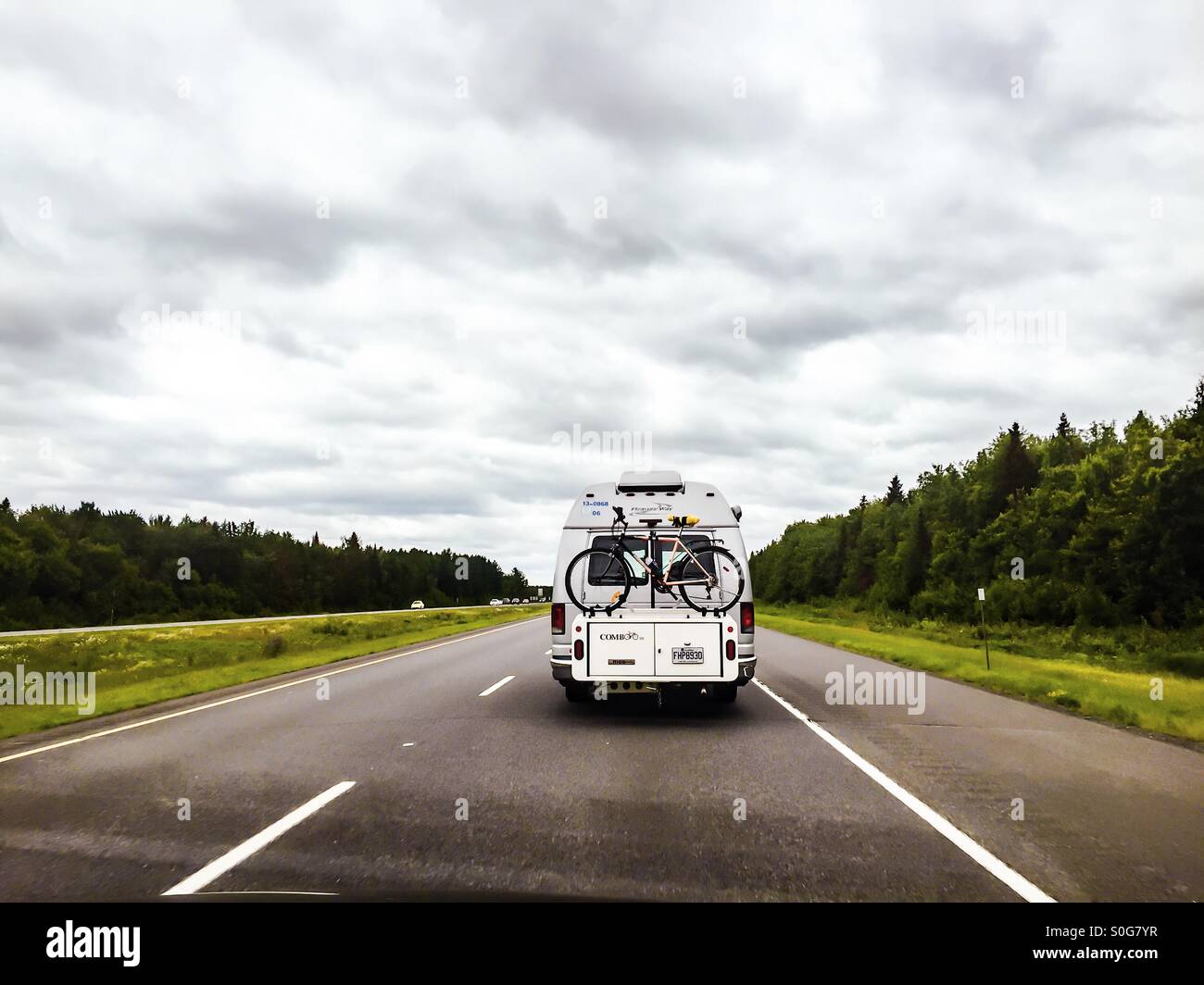 Urlaub für die Zeit - Smartphone-aufgenommenes Stockfoto