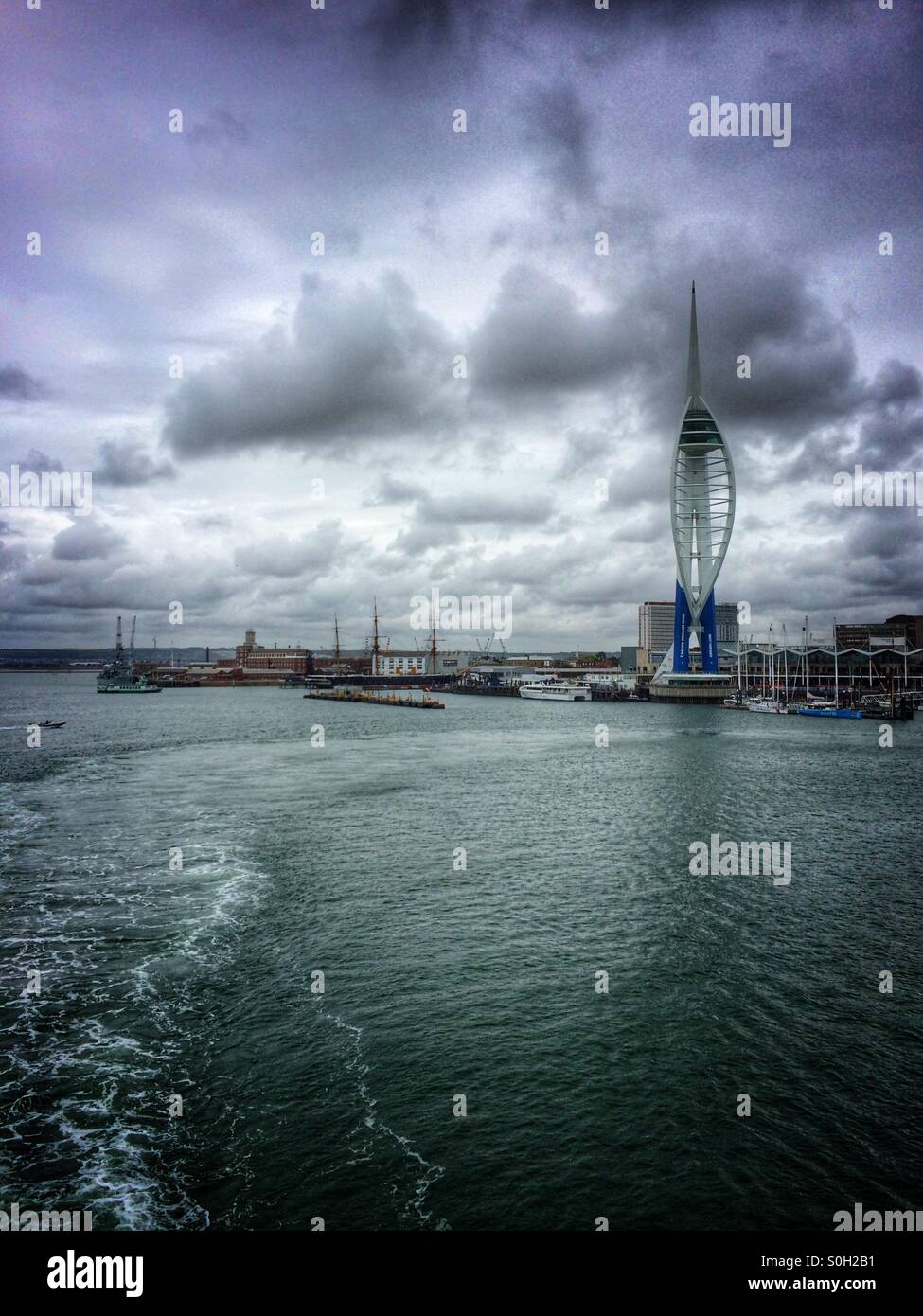 Spinnaker Tower Portsmouth Stockfoto