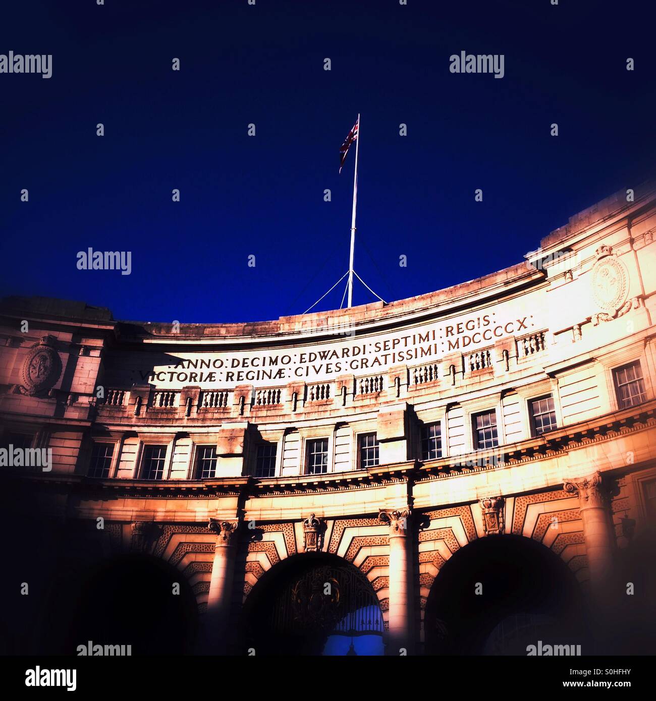 Admiralty Arch, London Stockfoto