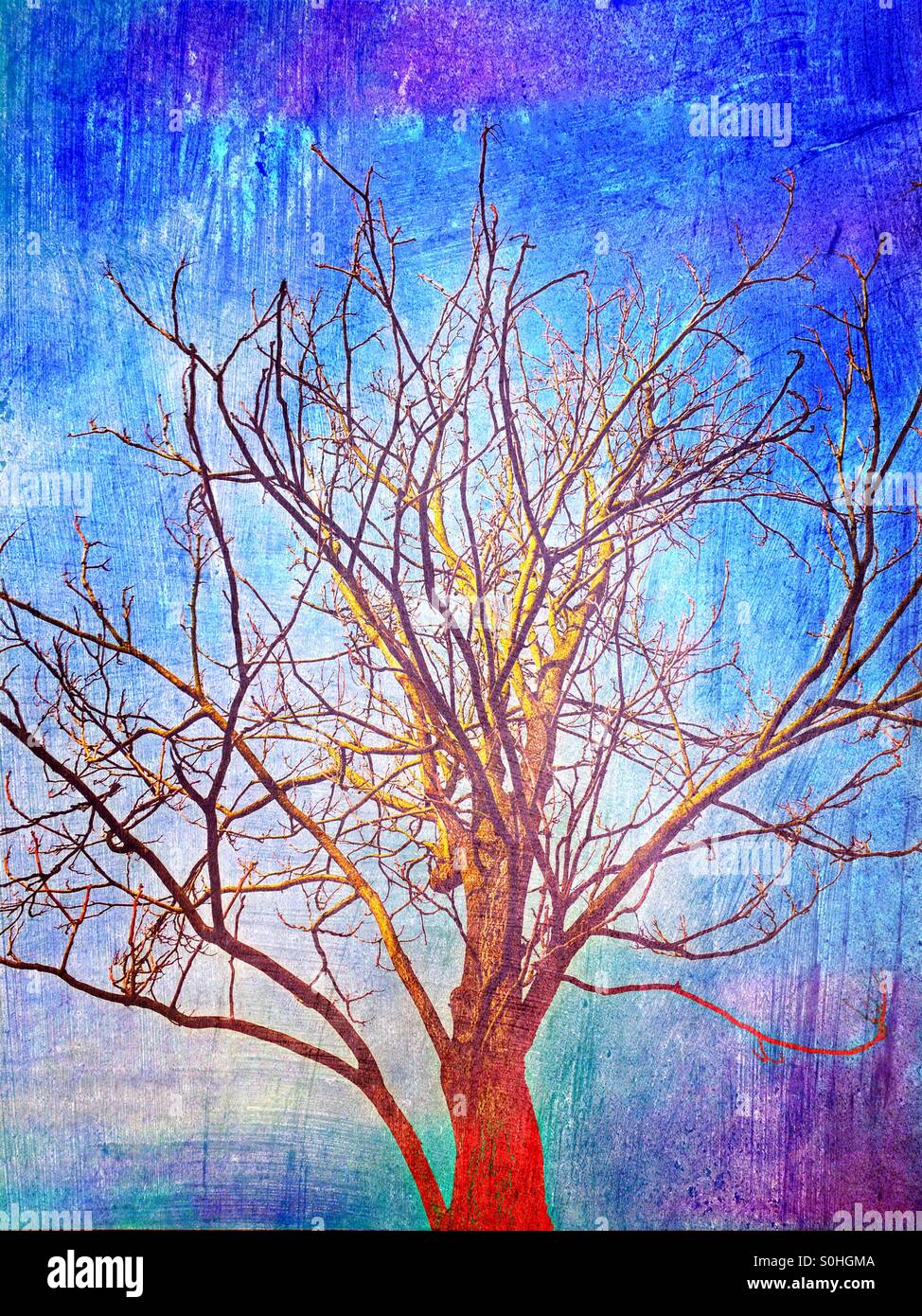 Verschmutzung. - Smartphone-aufgenommenes Stockfoto