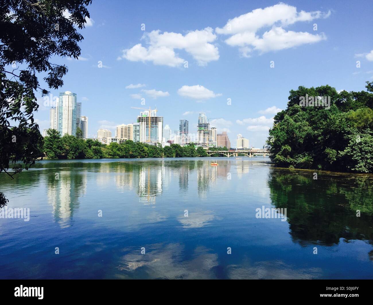 Stadt Austin, Texas Stockfoto