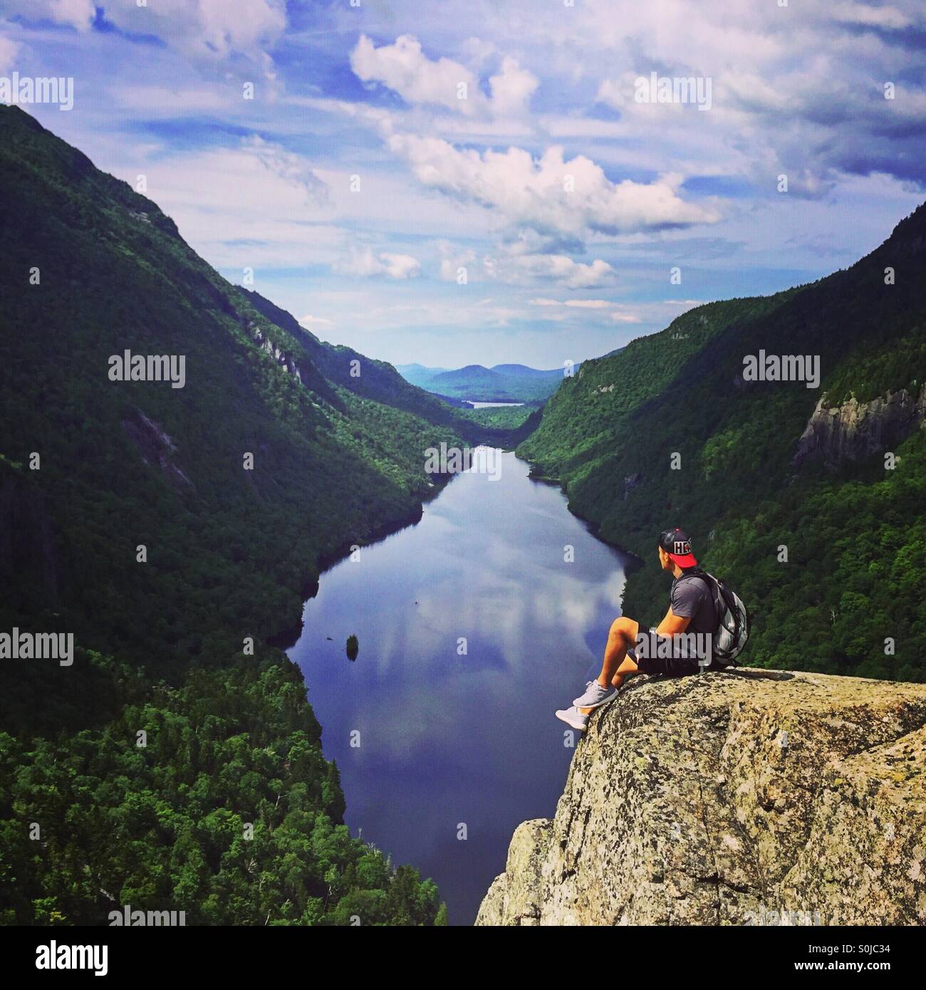 Indian Head, Adirondacks Stockfoto