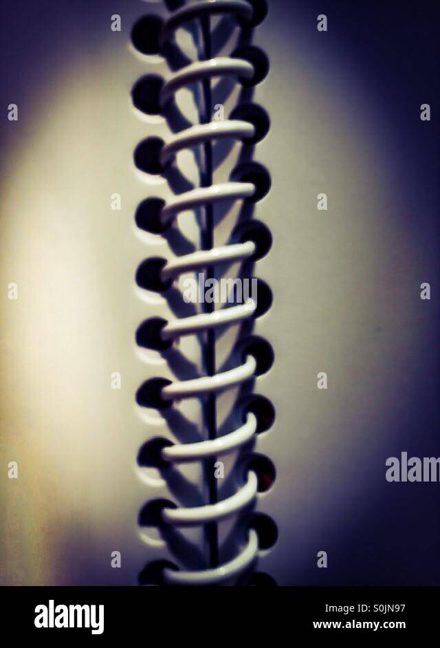 Spirale Ring - Smartphone-aufgenommenes Stockfoto