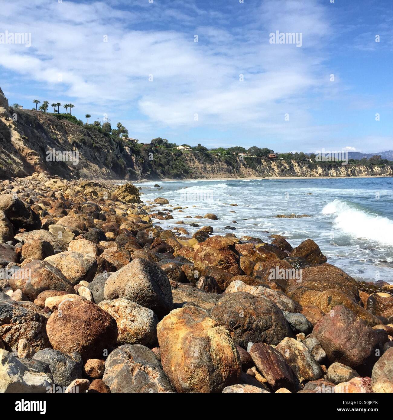 Malibu-Wanderung Stockfoto