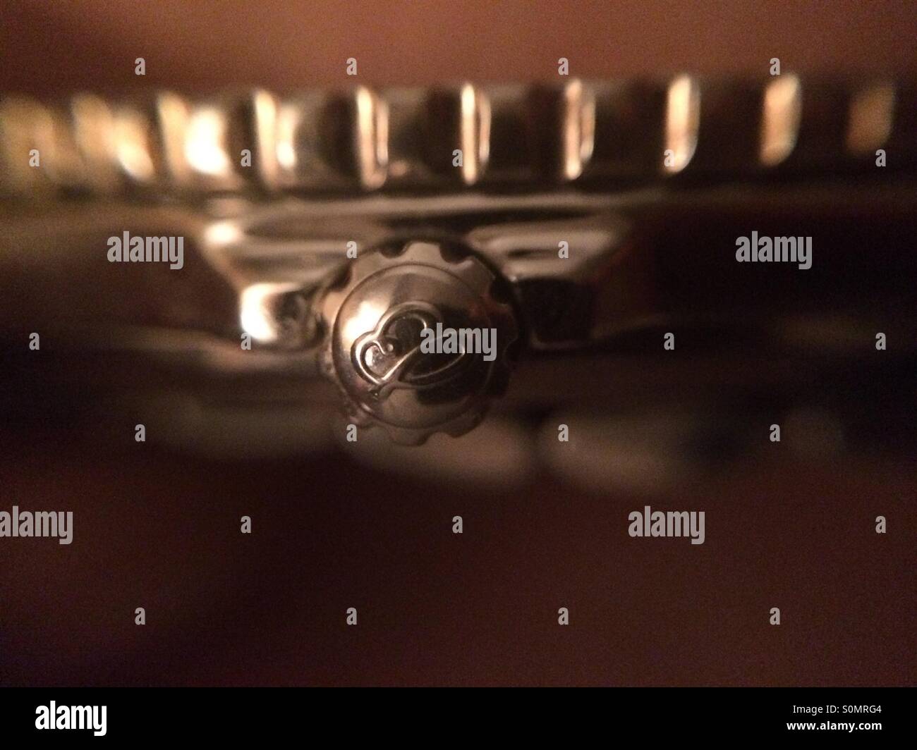 Breitling Uhr Lünette Stockfoto