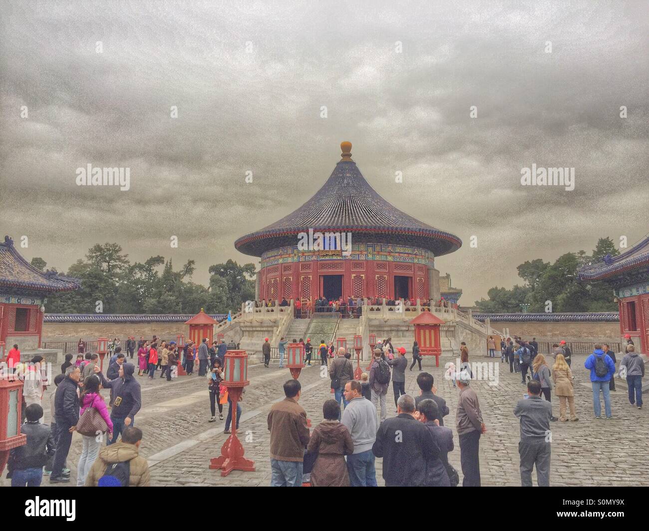 Tempel des Himmels, Peking, China Stockfoto