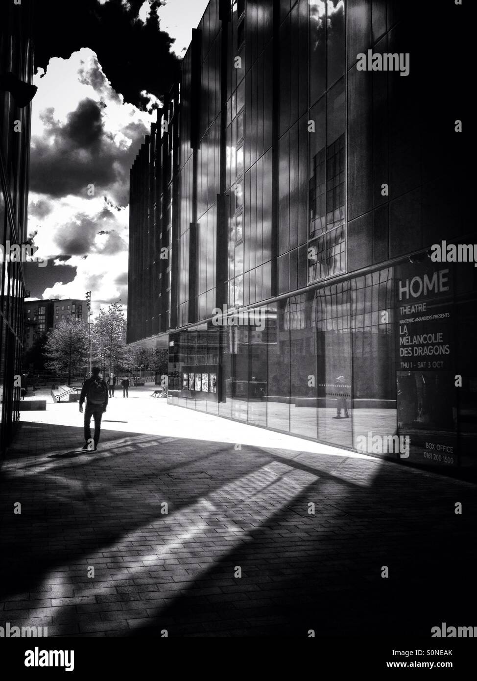 Manchester-Gebäude Stockfoto