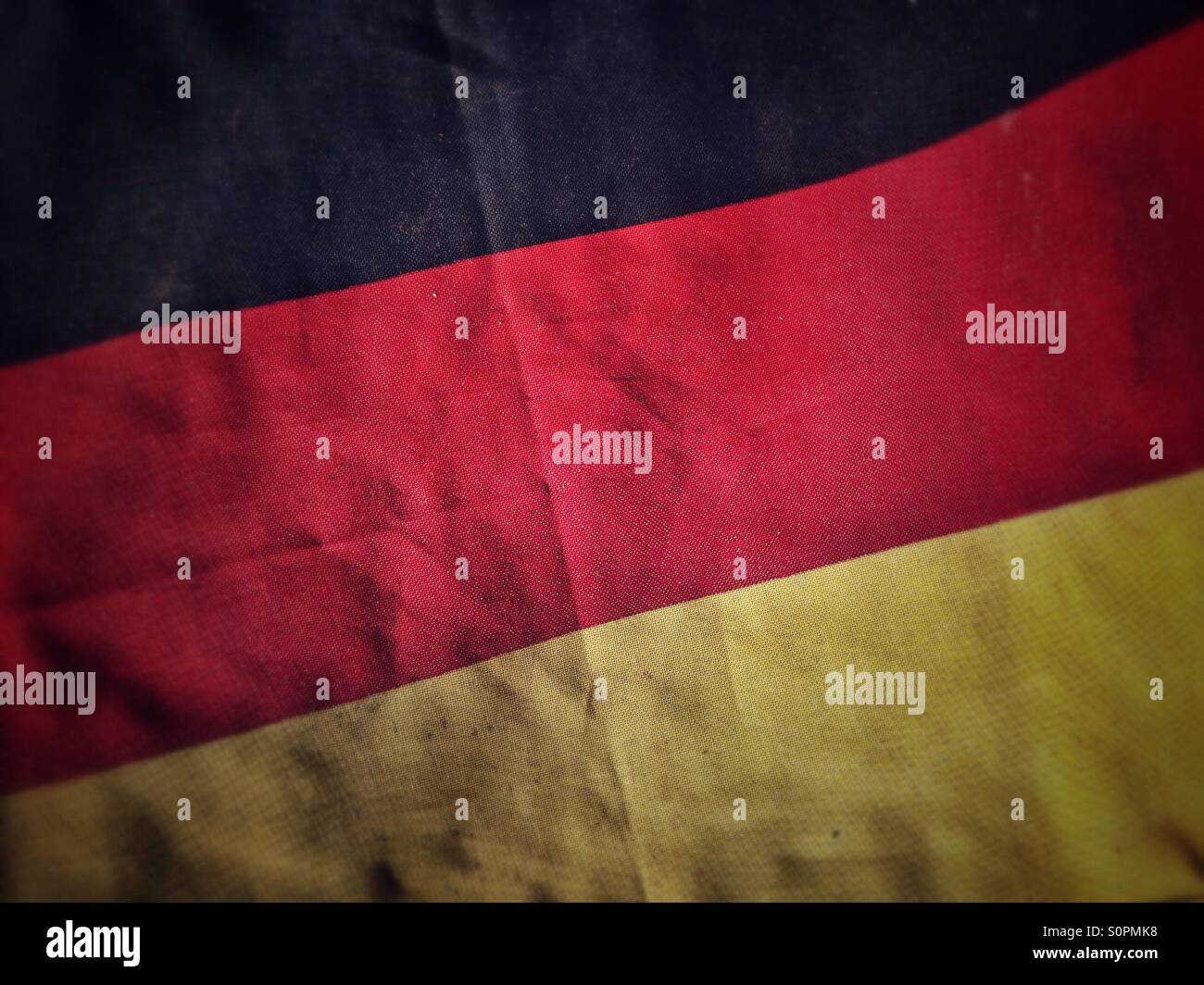 Flagge - Smartphone-aufgenommenes Stockfoto