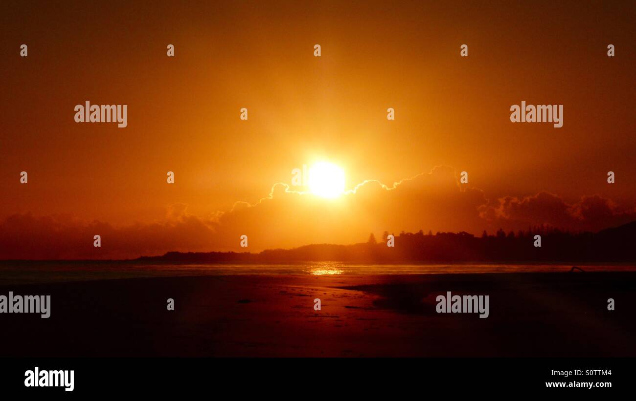 Ozzie Sonnenuntergang Stockfoto