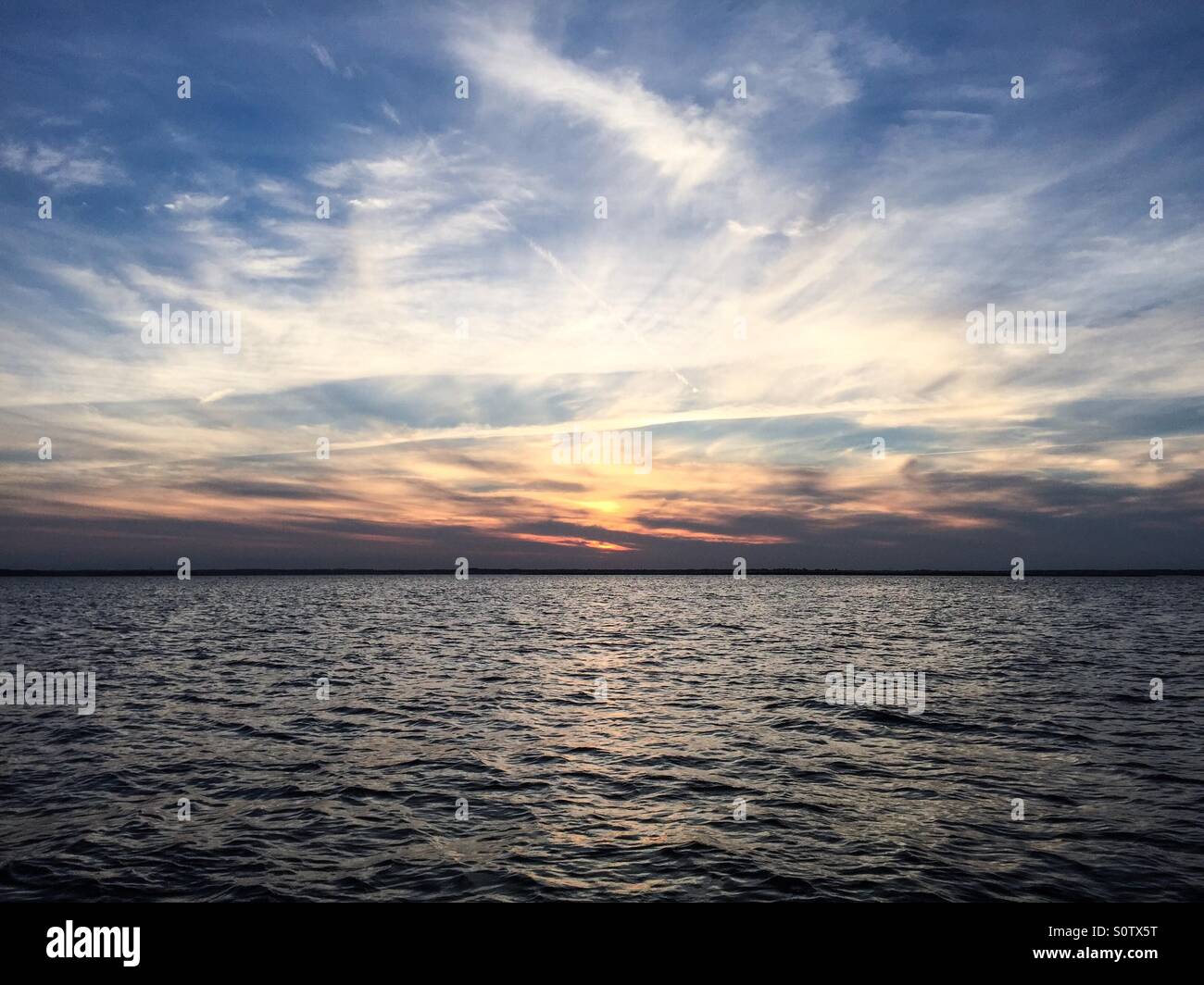 Lavalette Sonnenuntergang Stockfoto
