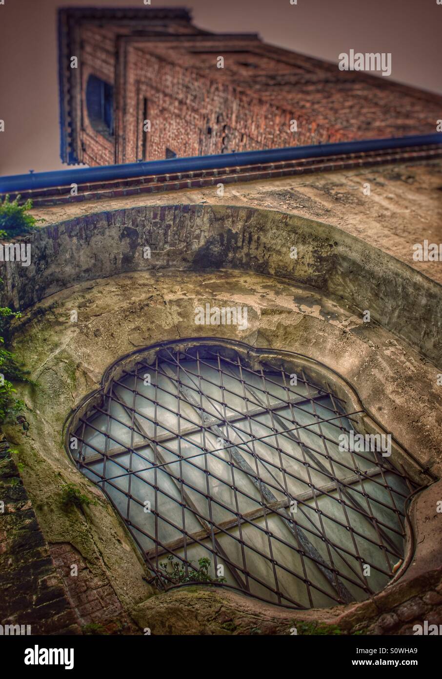 Das Fenster - Smartphone-aufgenommenes Stockfoto