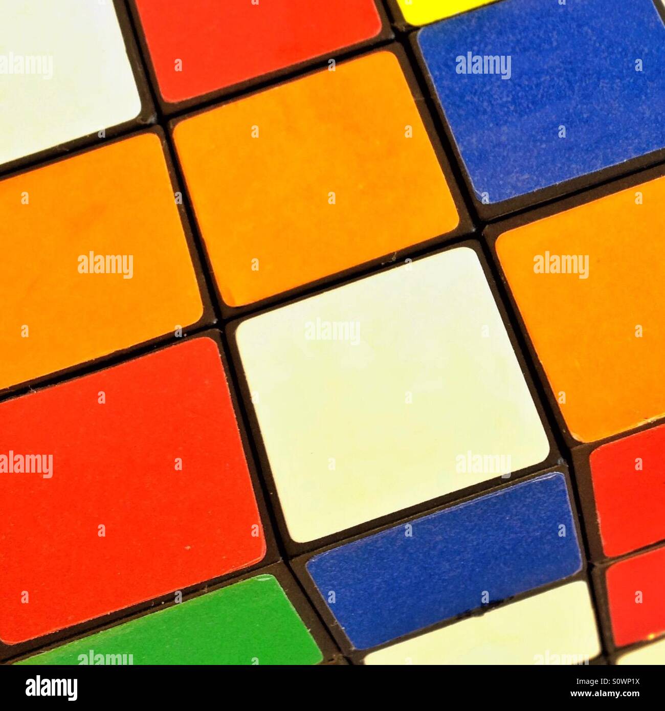 Rubiks Würfel Stockfoto
