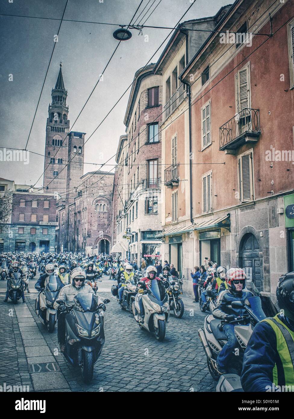 Biker treffen Stockfoto