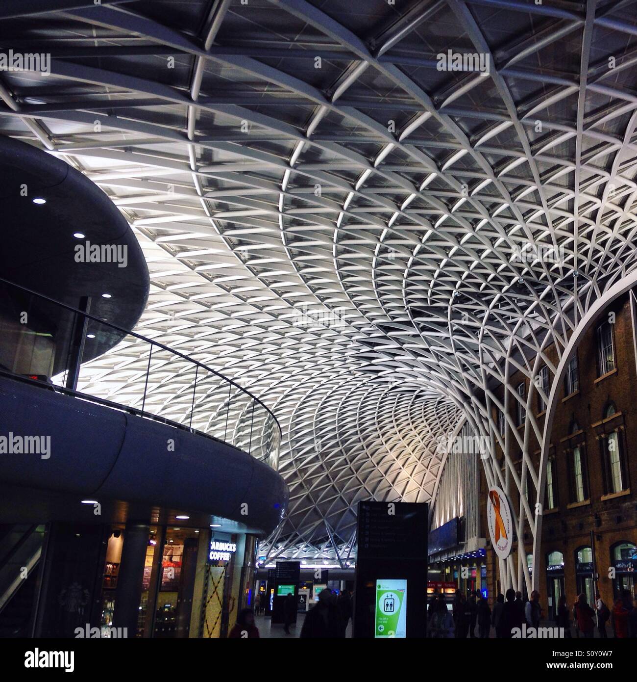 Kings Cross Station Stockfoto