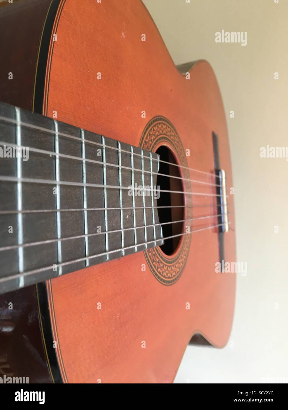 Klassische Gitarre Stockfoto