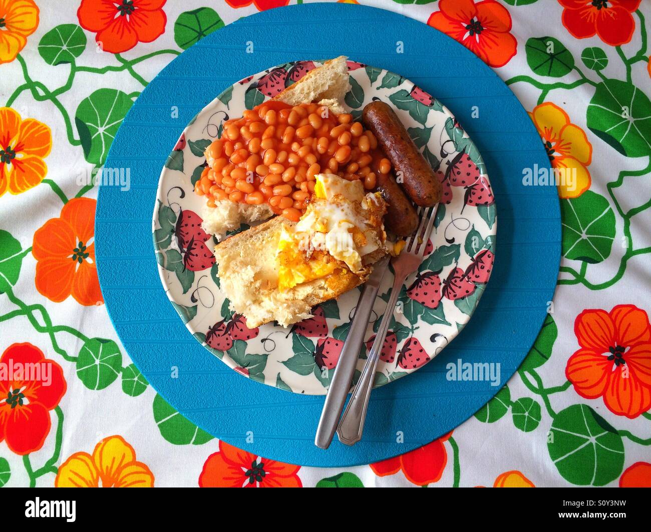 Warmes Frühstück Stockfoto