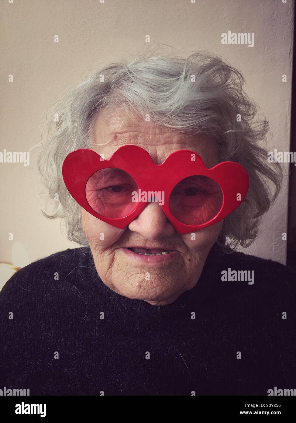 Beautiful senior Woman portrait Stockfoto
