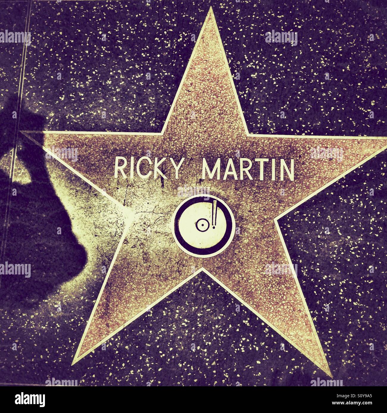 Ricky Martin Hollywood-Star Stockfoto