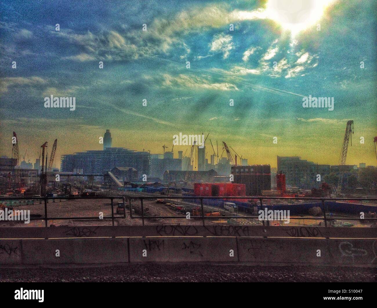 Battersea Skyscape, London Stockfoto