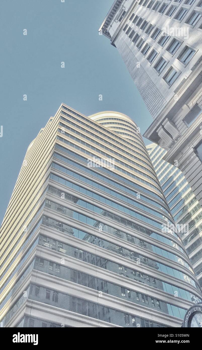 Gebäude-Reflexion Stockfoto