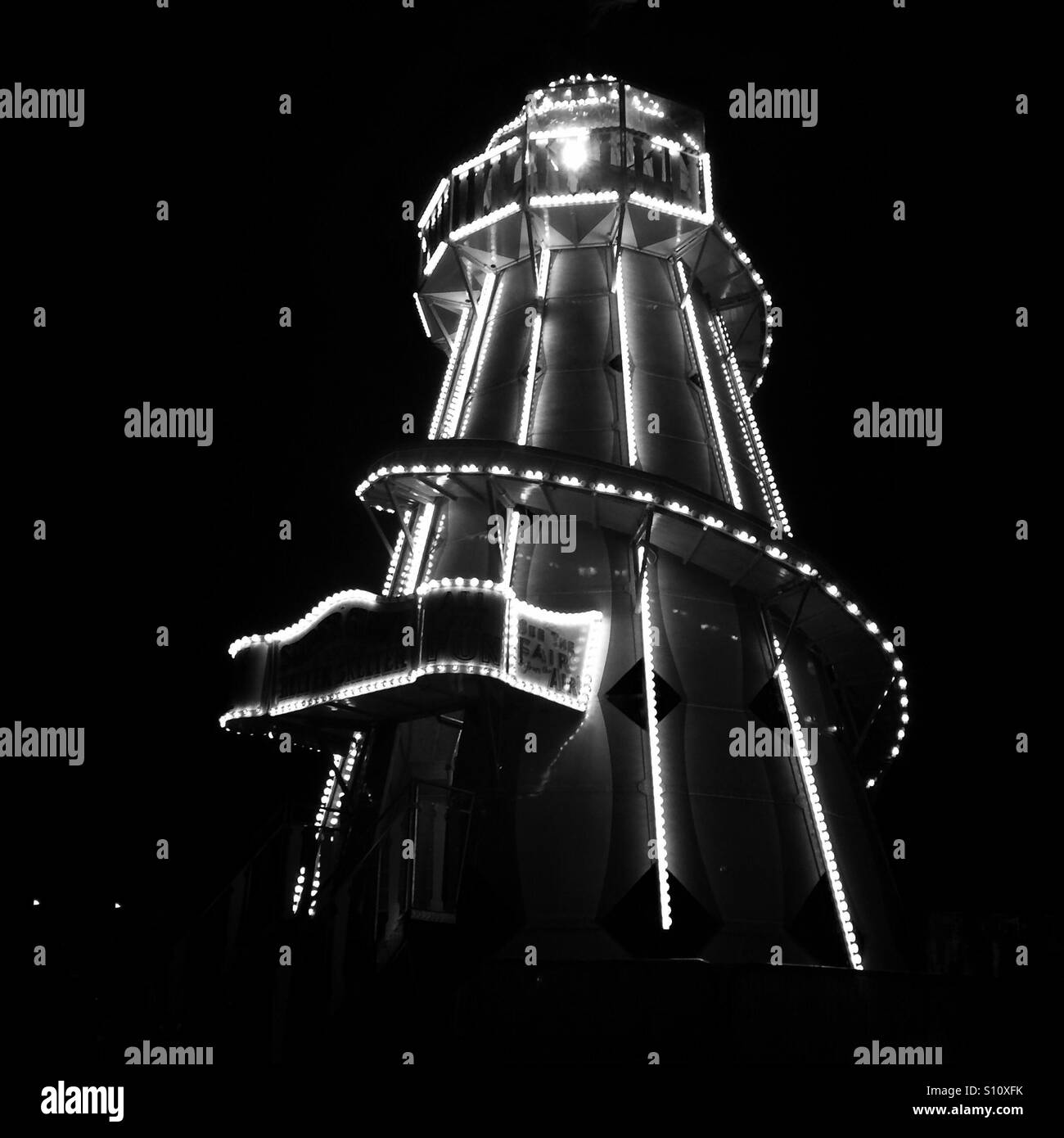 Helter Skelter an gemeinsamen Menschen Festival Oxford Stockfoto