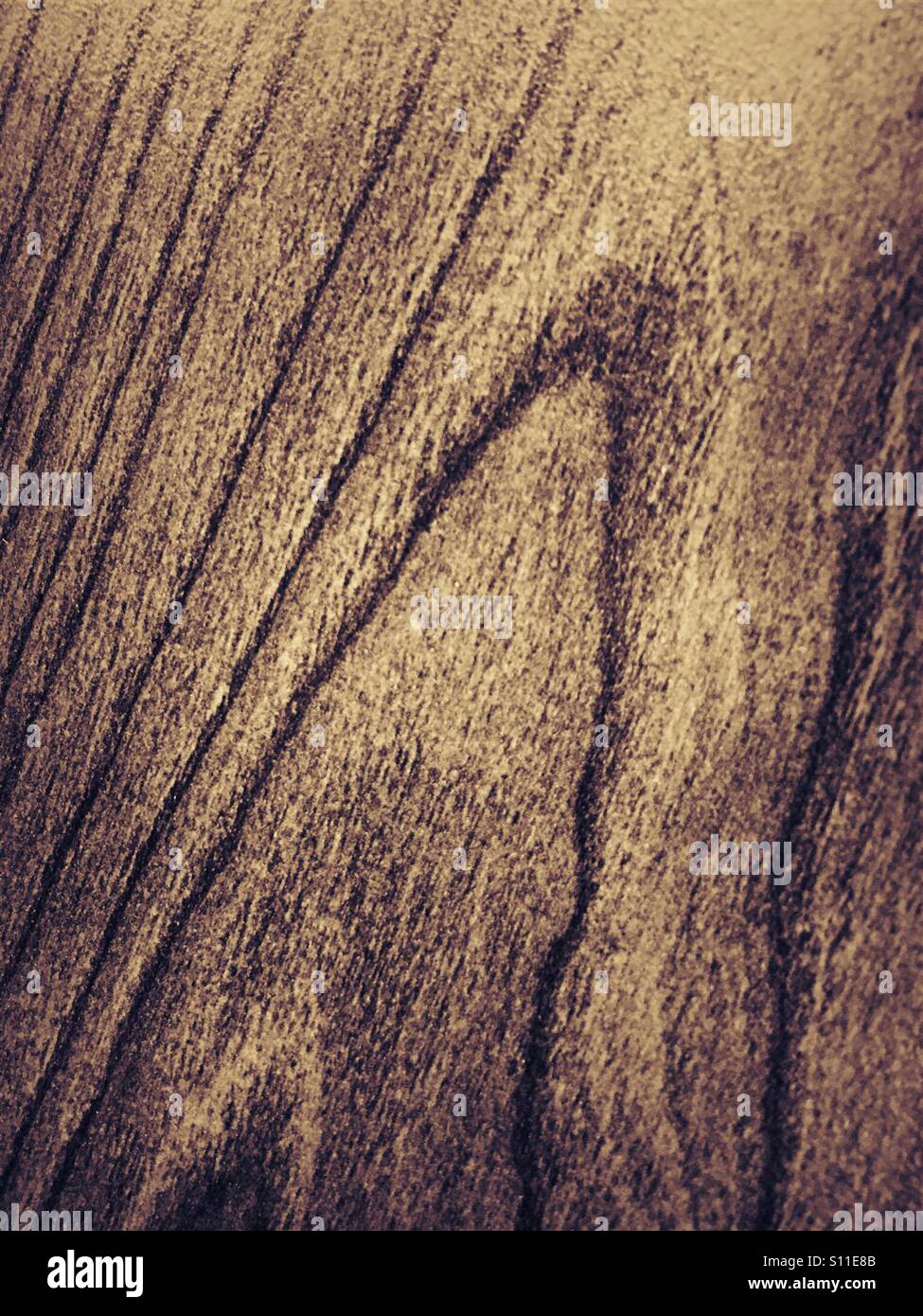 Holzmuster Hintergrund - Smartphone-aufgenommenes Stockfoto