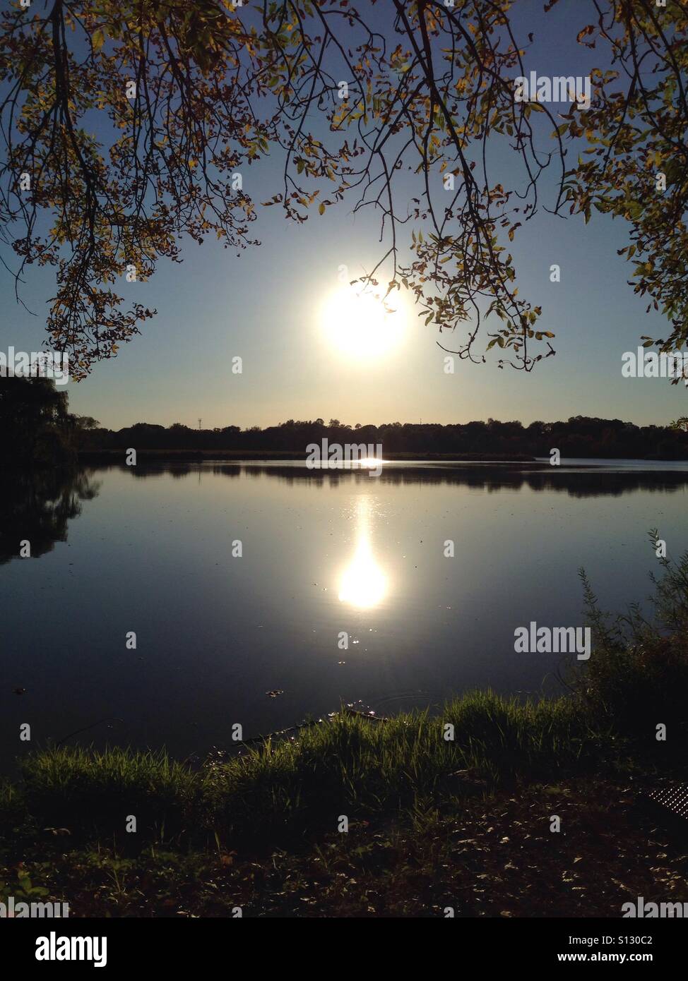 Die Sonne? Stockfoto