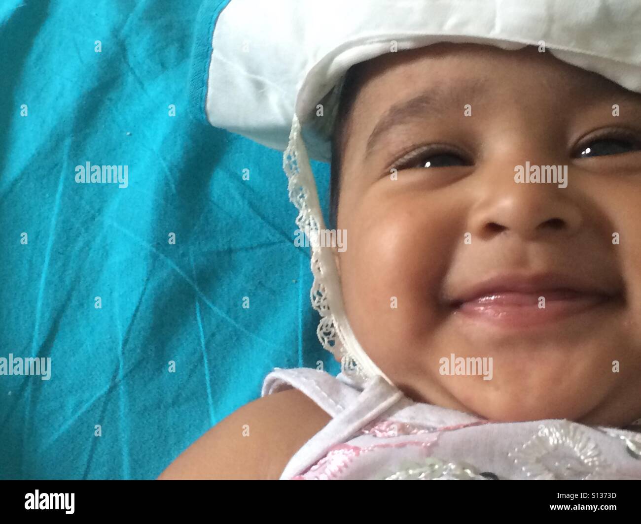Lächelnden Baby Stockfoto