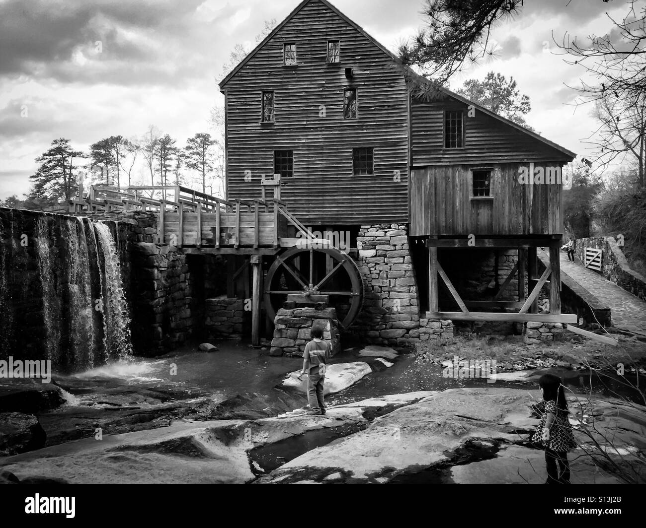 Alte Mühle Stockfoto