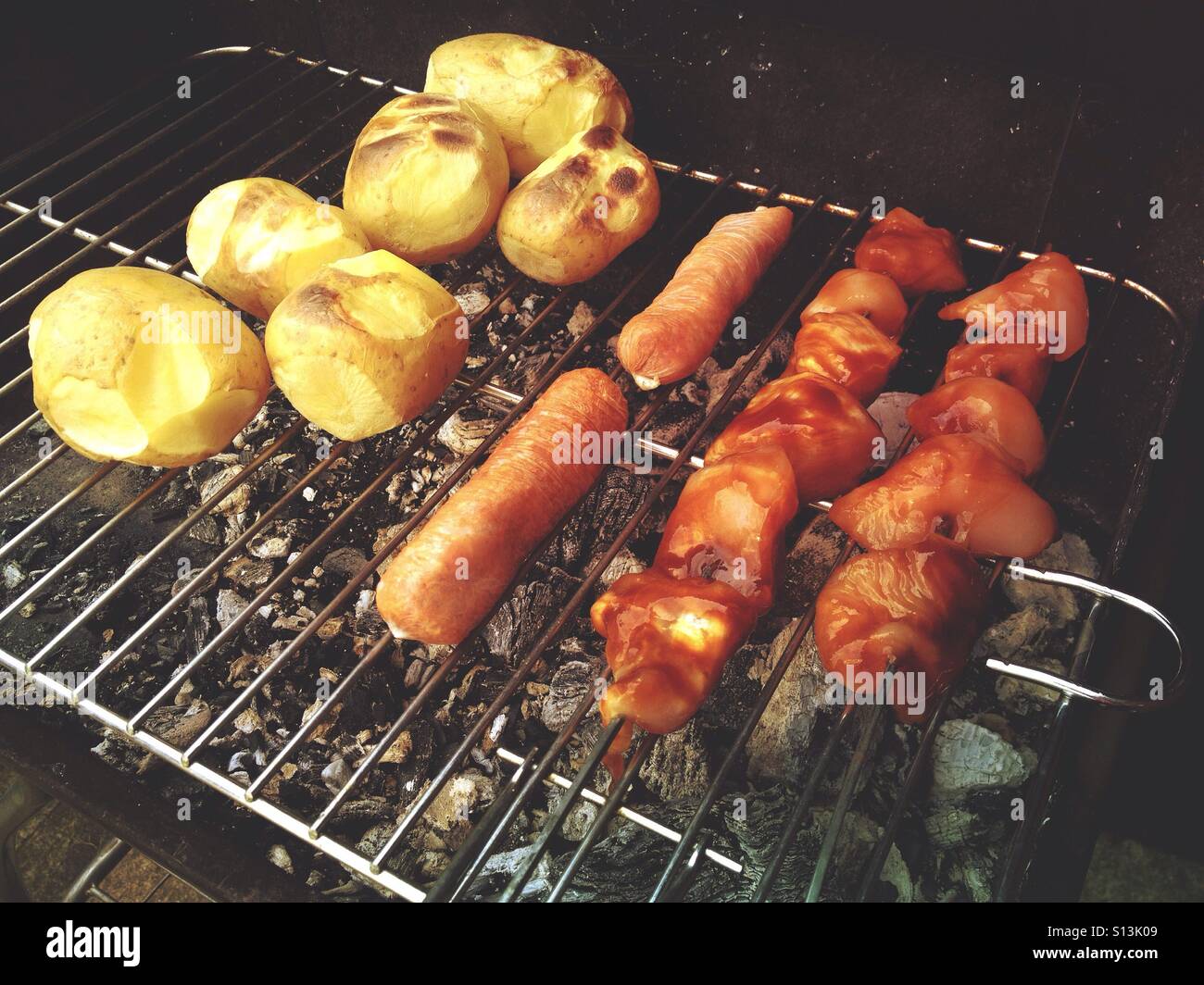 Grill Stockfoto