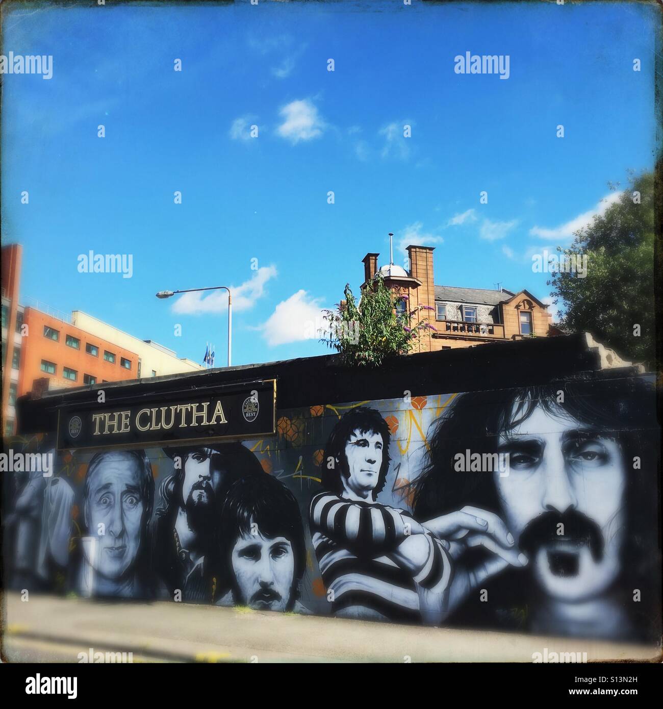 Clutha Pub Glasgow Schottland Stockfoto