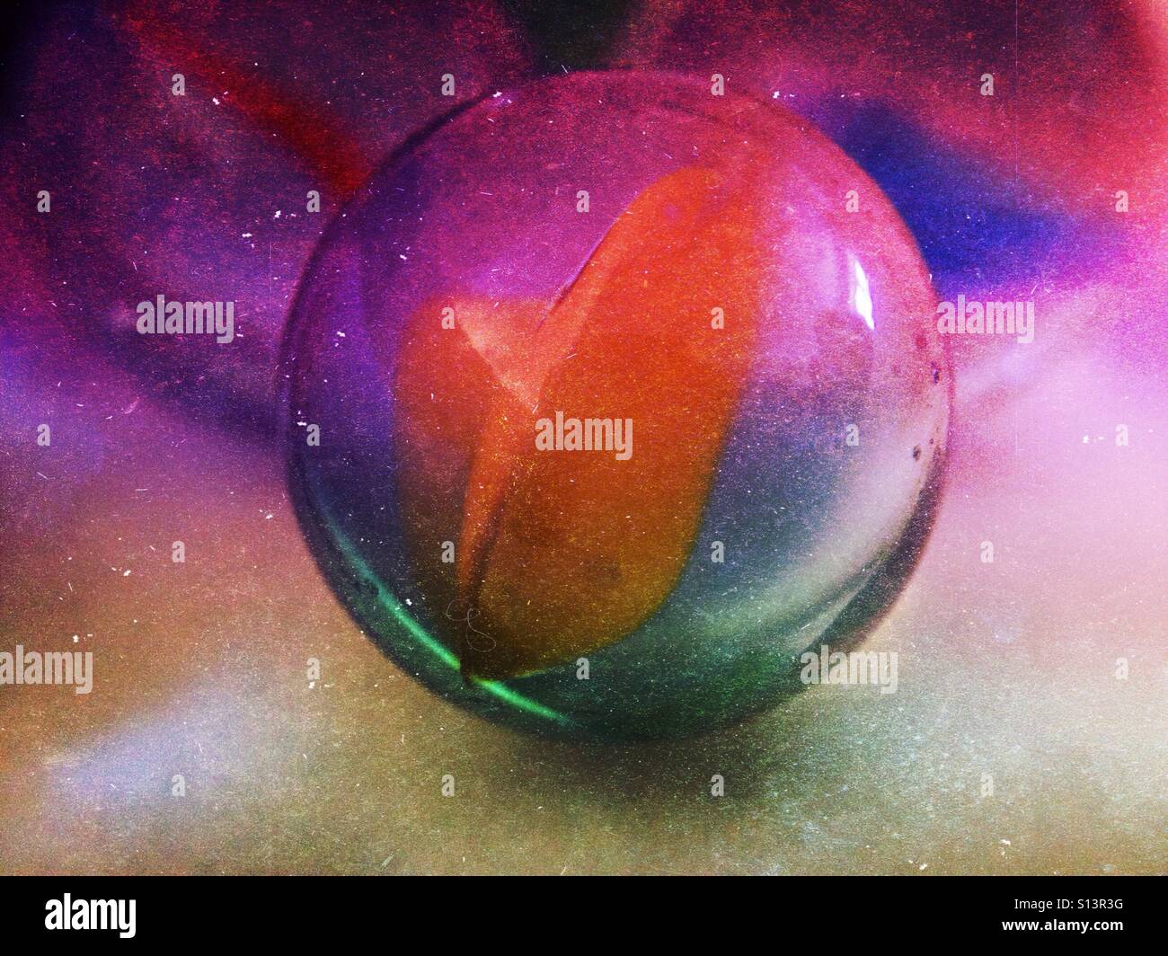Marmor mit overlay Stockfoto