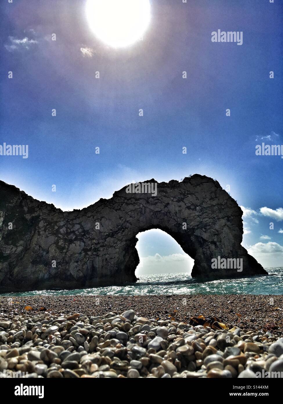 Durdle Door Dorset Stockfoto