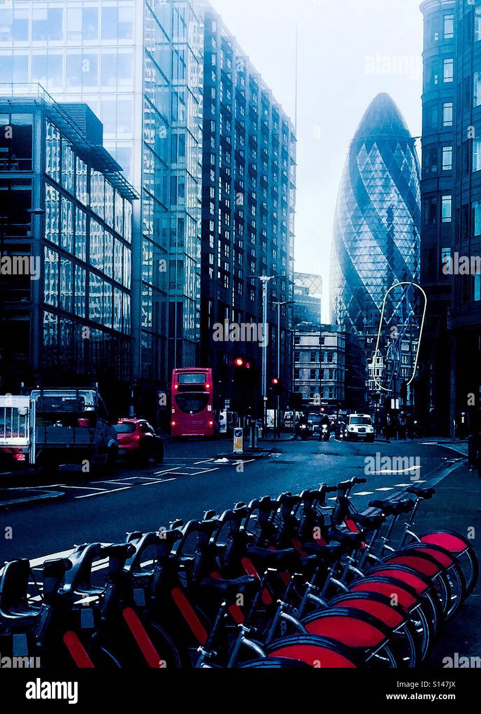 Der Londoner skyline Stockfoto