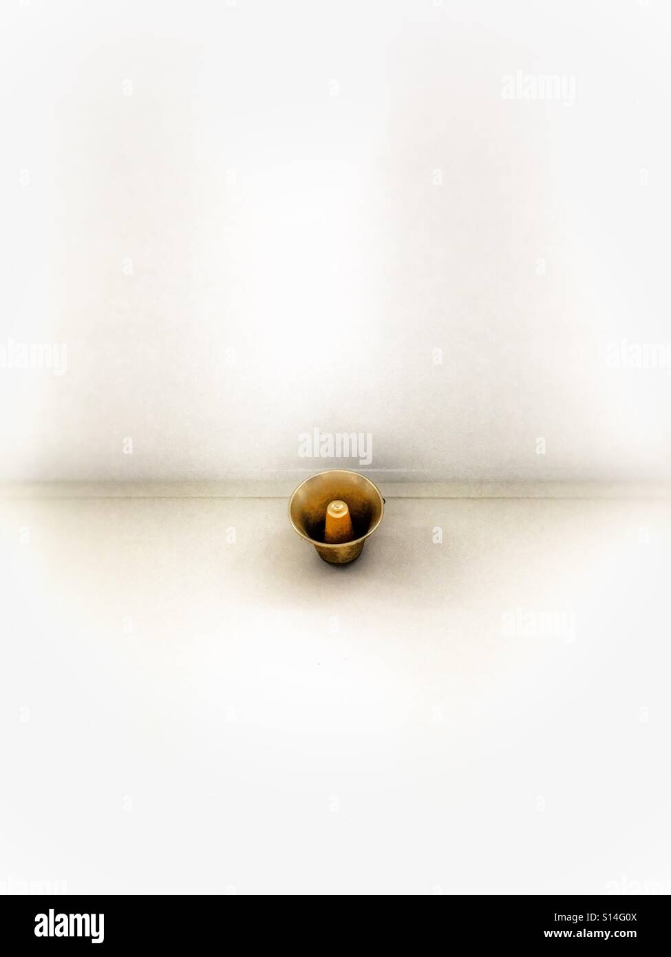 Megaphon. - Smartphone-aufgenommenes Stockfoto