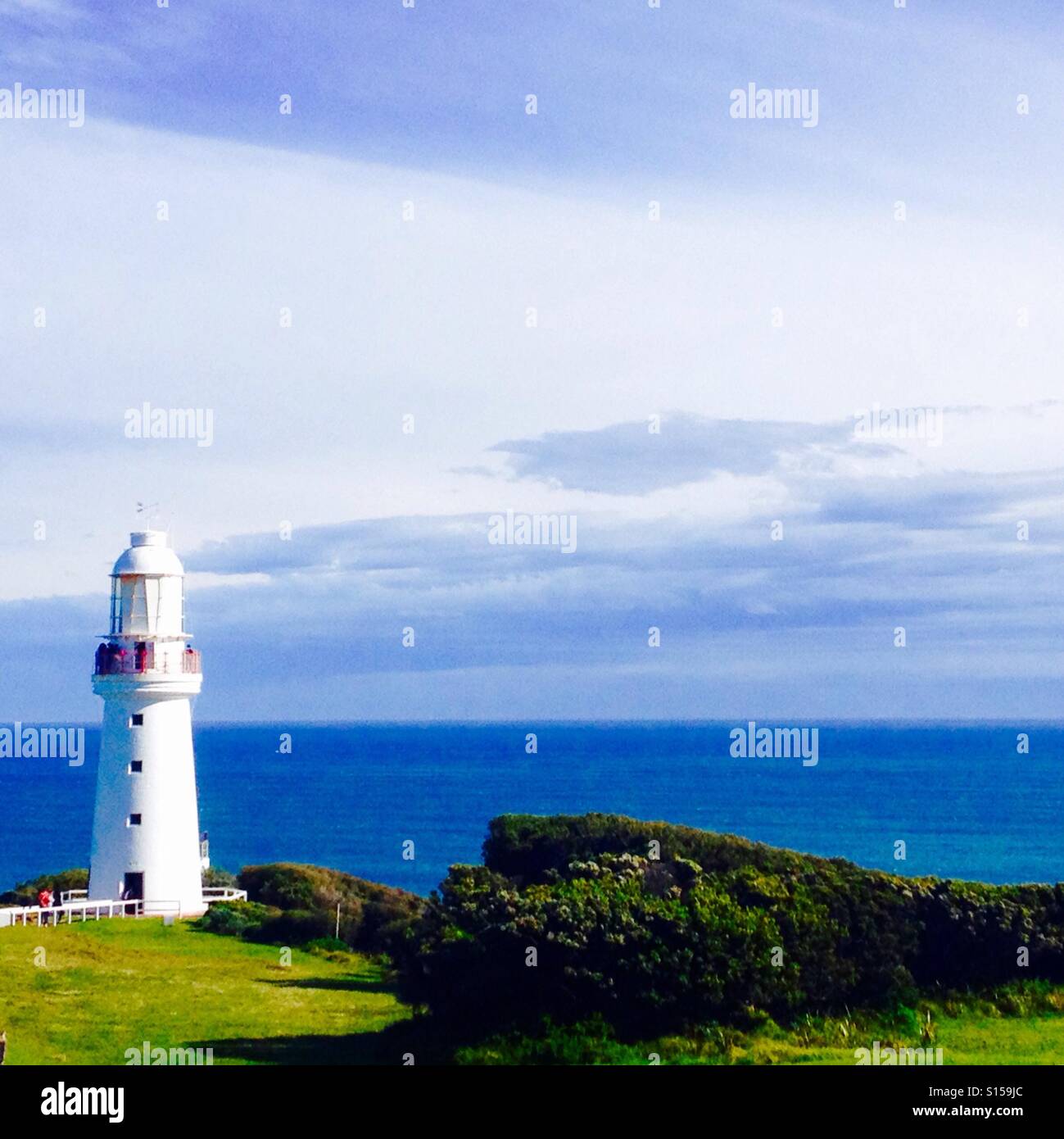 Cape Otway Lighthouse in Great Ocean Road in der Nähe von Melbourne (Australien) Stockfoto