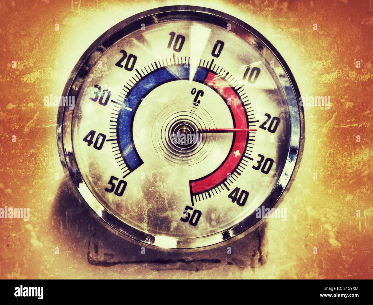 Thermometer Stockfoto