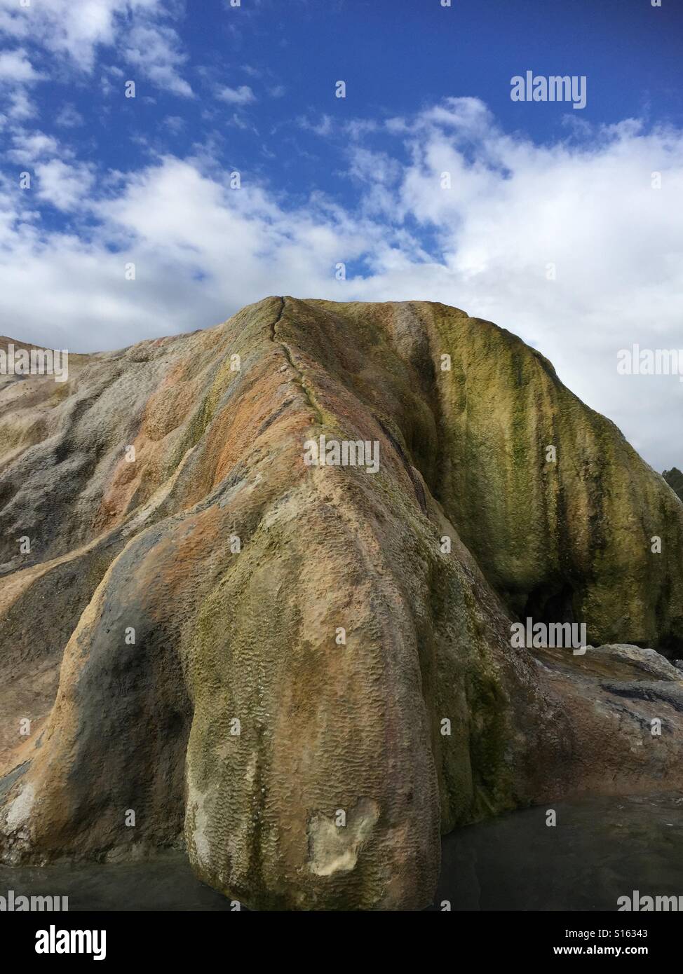 Travertin Hot springs Stockfoto